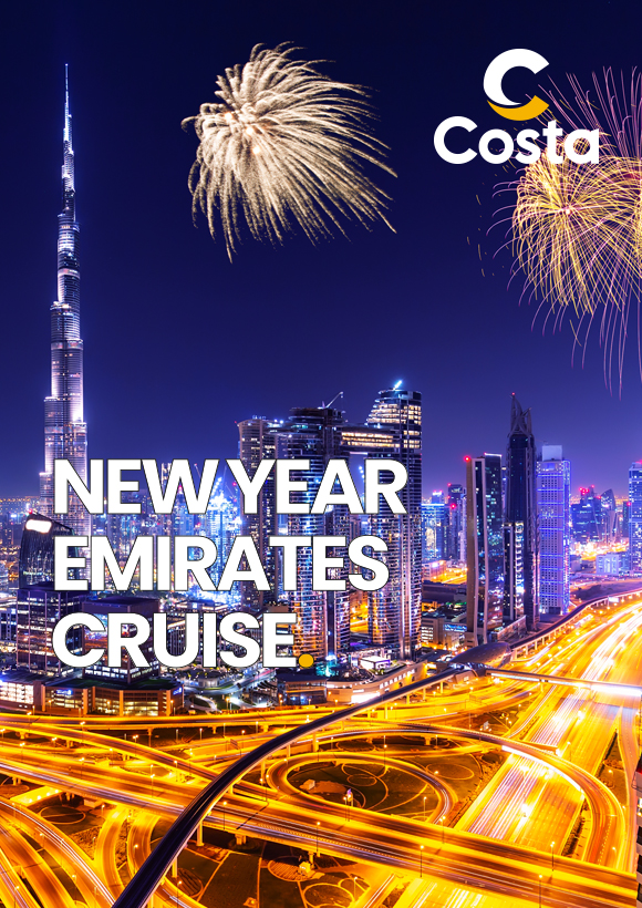 Costa Toscana Dubai NYE Cruise SMSMondial
