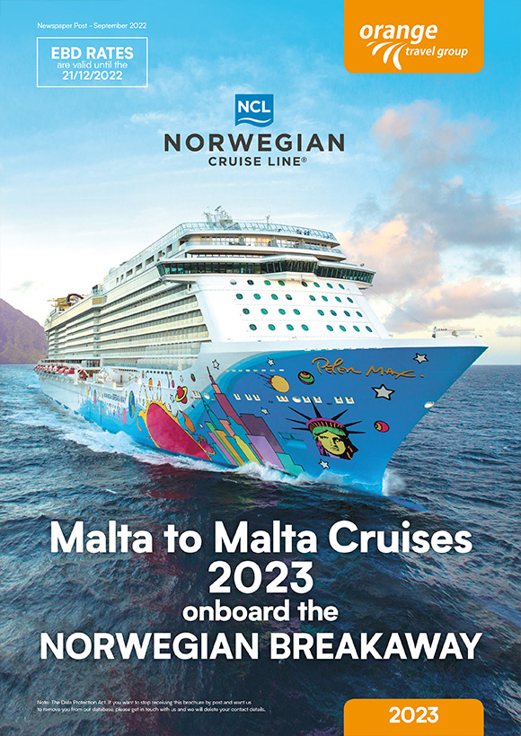 NCL Breakaway 2023 Malta to Malta Cruises SMSMondial